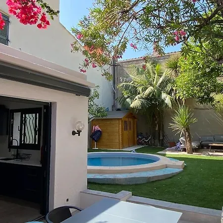 빌라 Unique : Vieil Piscine Et Jardin *